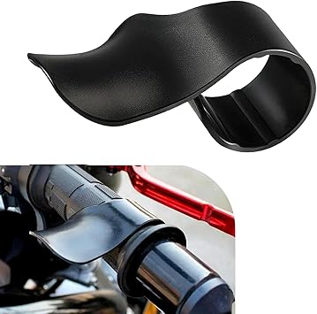 MLY Motorcycle Throttle Assist, Motorcycle Cruise Control Grip Assist, Handlebar Oil Control Rocker Accessories, Fit for 7/8" Handlebars, Universal Fit Cruiser Ebike Adventure Bikes Scooters (Black)